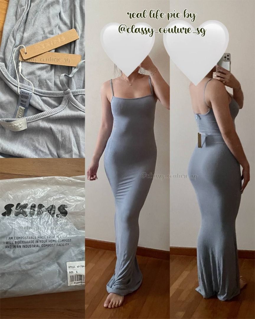 Skims Soft Lounge Long Slip Maxi Dress Women s Fashion Dresses Sets Dresses on Carousell