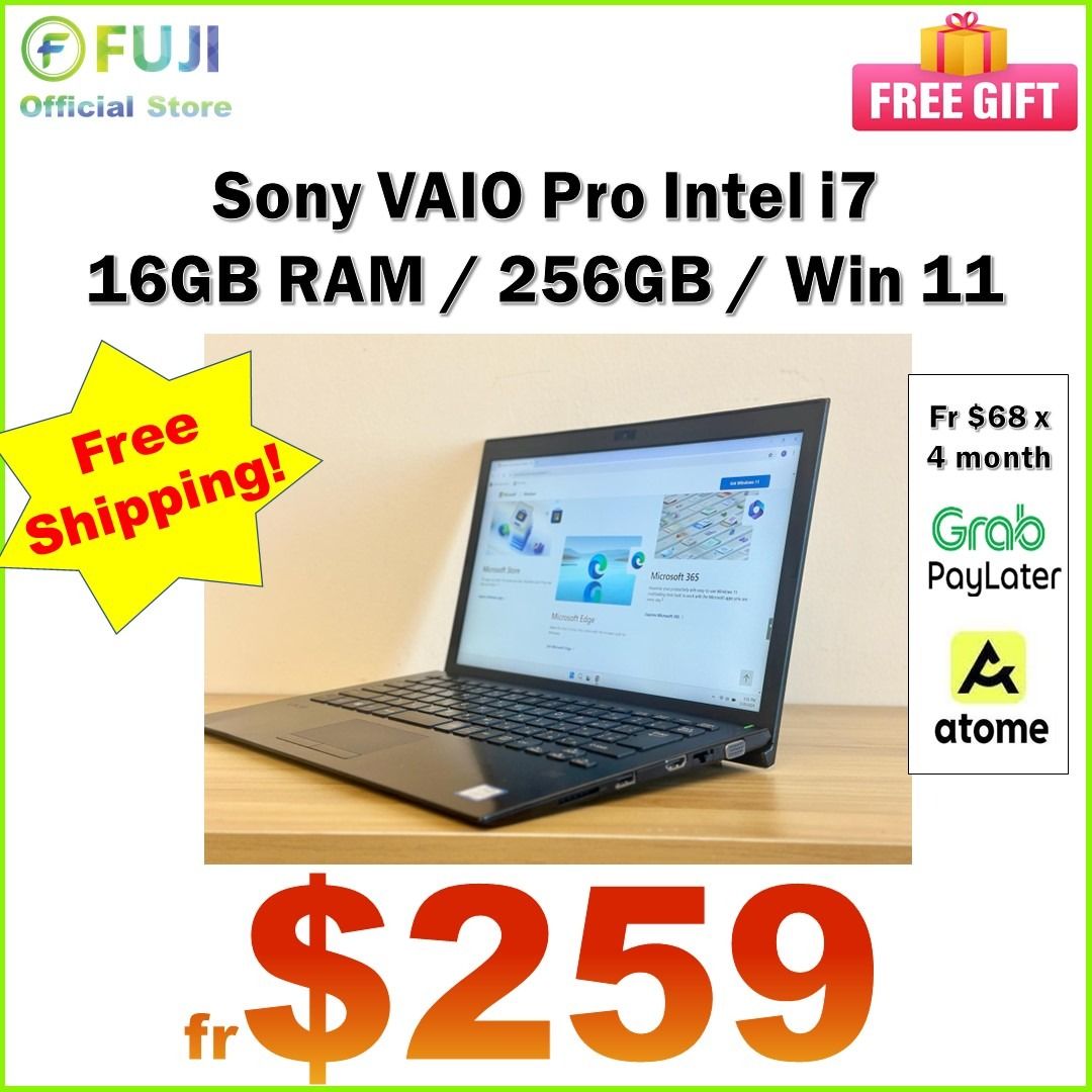 Sony vaio i7 laptop 8gb ram new arrivals