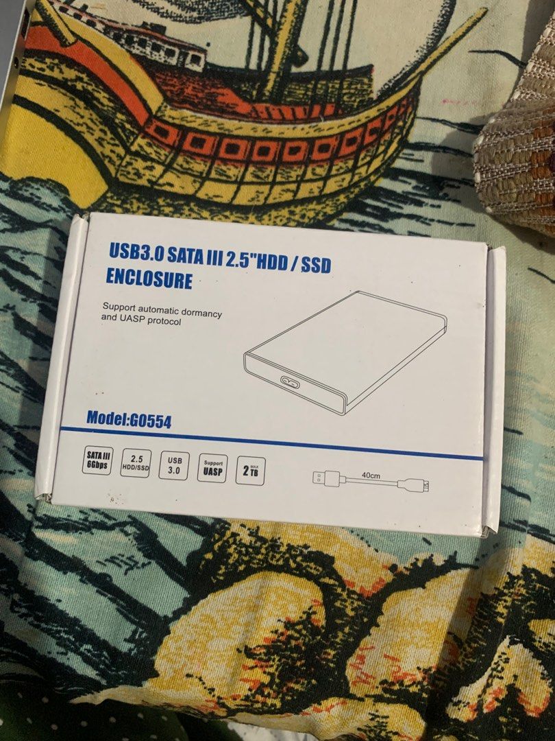 SSD Enclosure (Category: Hard Disks & Thumbdrives) located in Tanauan. Submitted by decluttering_mythings (Listing ID 1306717527, Image 1). Description: Brand new Never been used It doesn’t fit on my drive.