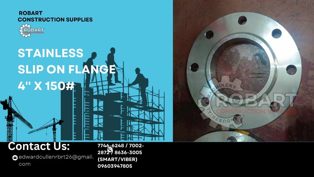 stainless slip on flange, Commercial & Industrial, Construction ...