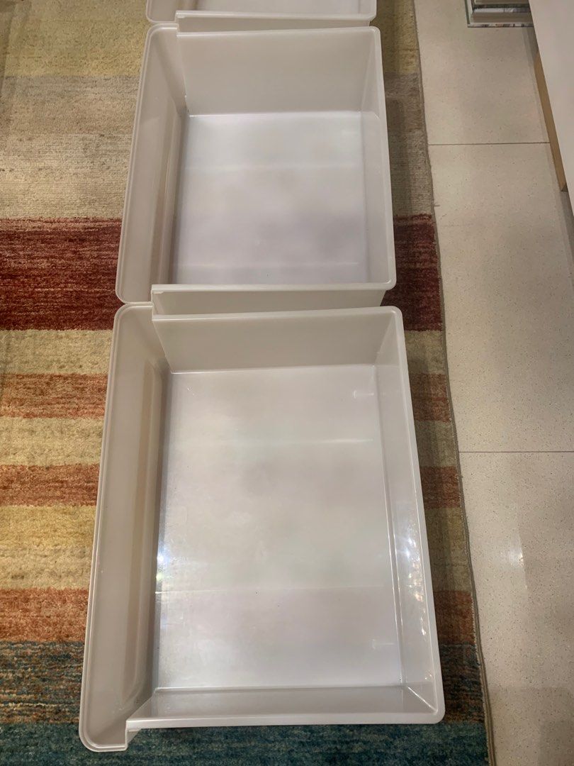 Stackable Storage box (Category: Everything Else) located in Singapore. Submitted by jnami (Listing ID 1306861967, Image 2). Description: Size: 50L x 40W x 27D.
