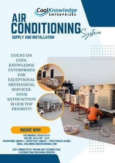 SUPPLY AND INSTALLATION OF AIRCONDITIONING SYSTEM NATIONWIDE