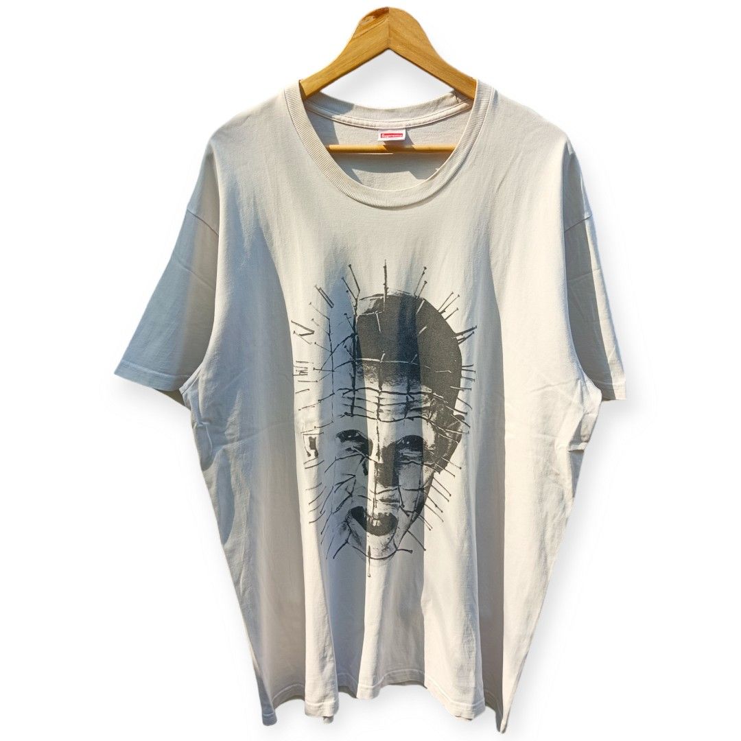 Supreme SS18 Hellraiser Pinhead tee Men s Fashion Tops Sets Tshirts Polo Shirts on Carousell