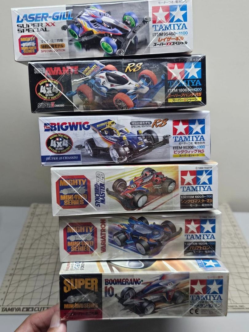 Tamiya mini4wd kits, Hobbies & Toys, Toys & Games on Carousell