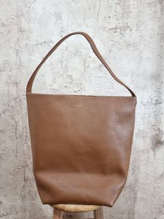"The Row" - Brown N/S Tote Bag Large-