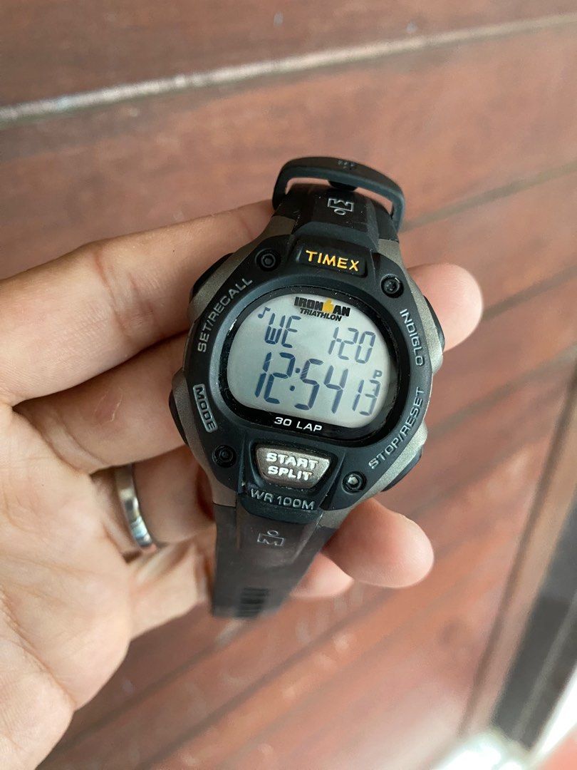 TIMEX IRONMAN TRIATHLON 170 WATCH JAM TANGAN SPORT Fesyen Pria Jam Tangan di Carousell