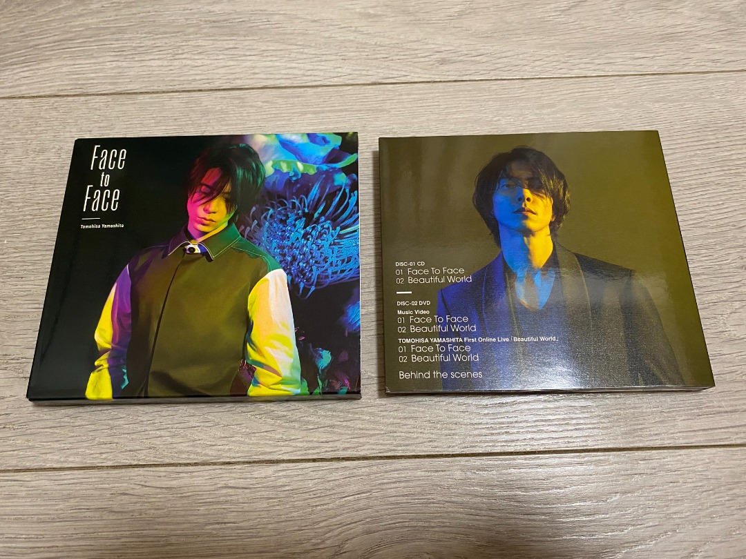 Tomohisa Yamashita 山下智久CD - face to face (DVD付ファンクラブ 