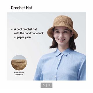 Uniqlo crochet hat