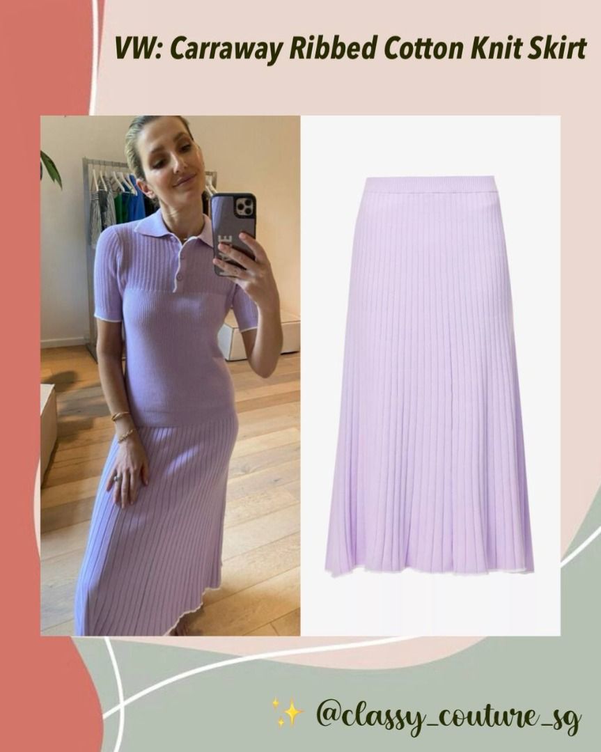 Knit midi skirt 6 inch best sale