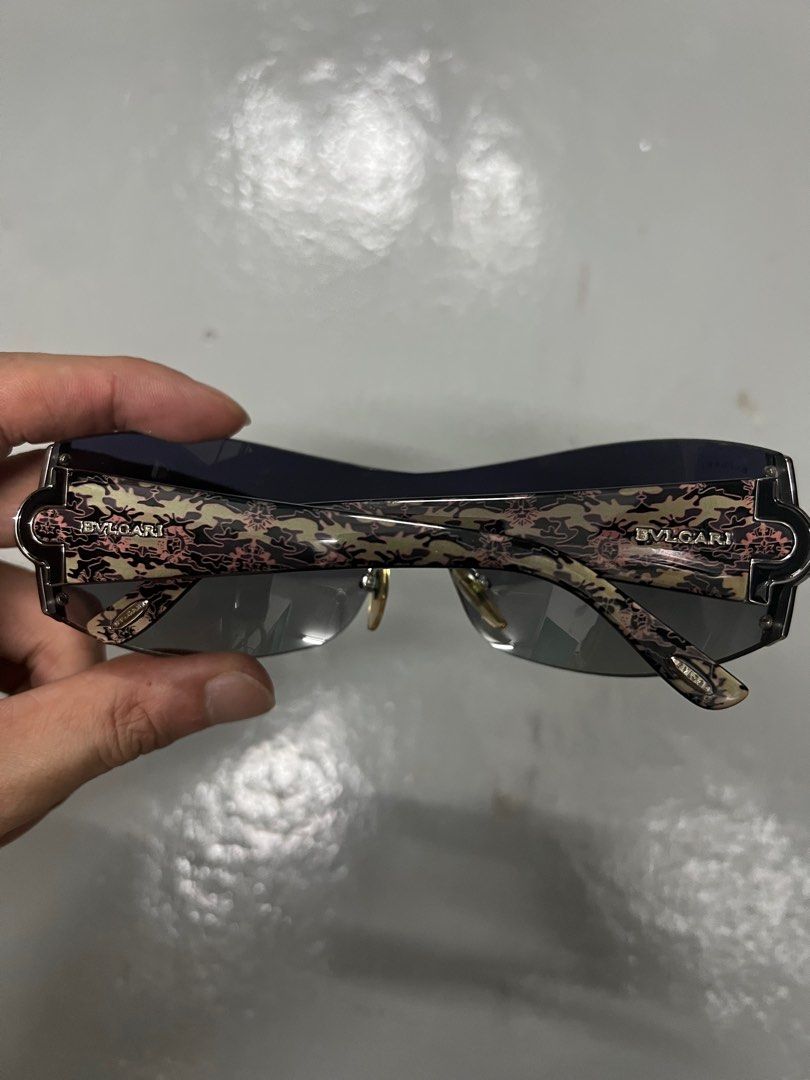 Vintage Bvlgari Bulgari Luxury Sunglasses Made In Italy