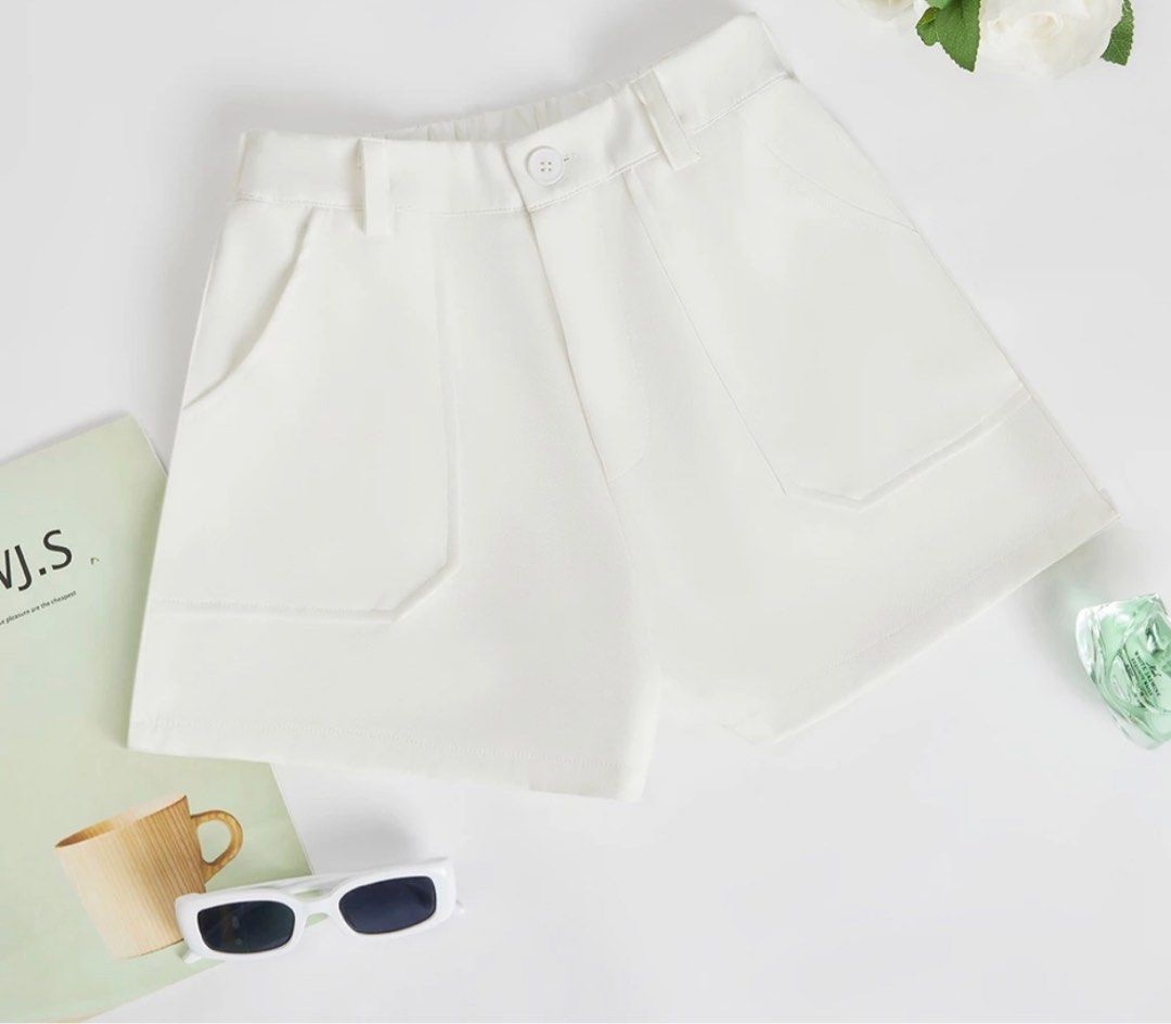 Cheap white shorts new arrivals