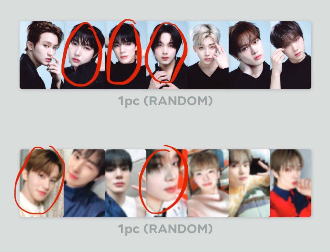 NCT DREAM scape unit photo card set ユニット NCT DREAM scape unit photo card set ユニット