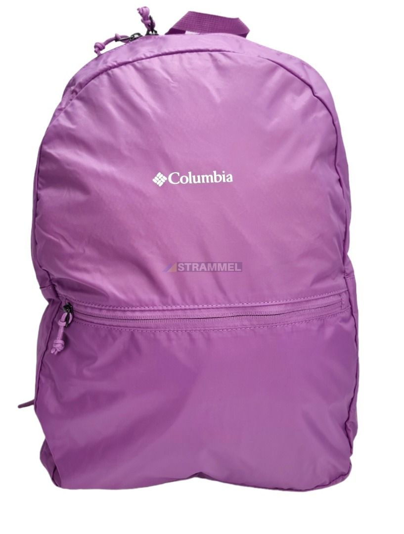 100 Authentic Columbia Packable 21 Litre Backpack Waterproof Foldable Lightweight Purple Training Bag Ready Stock