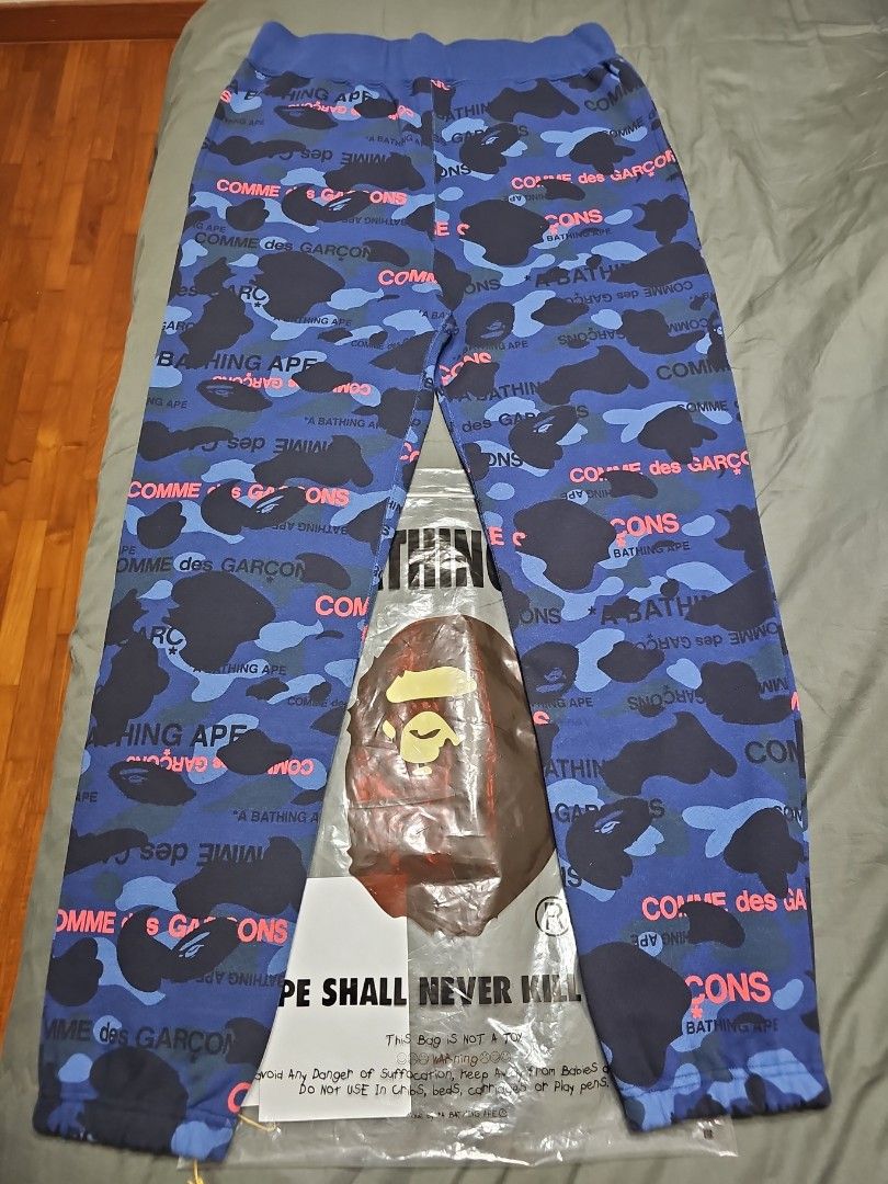 bathing ape sweatpants