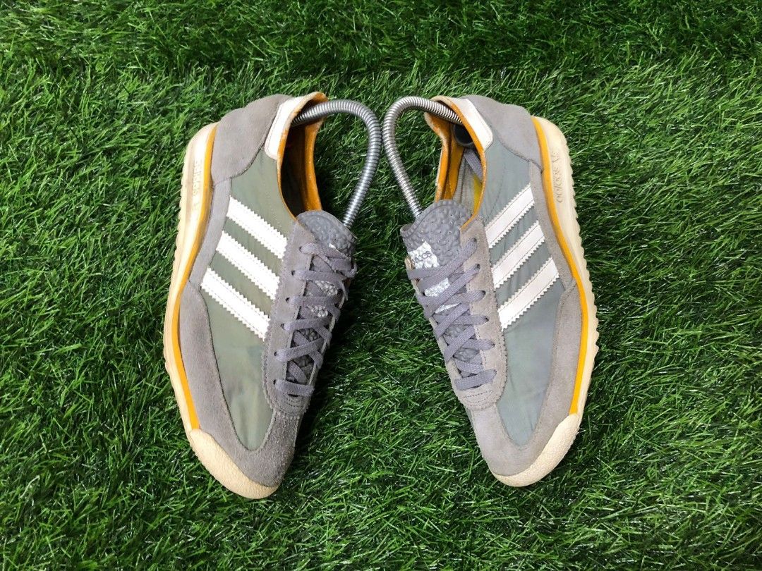 Adidas SL72 Grey List White Size 38 Fesyen Wanita Sepatu di Carousell