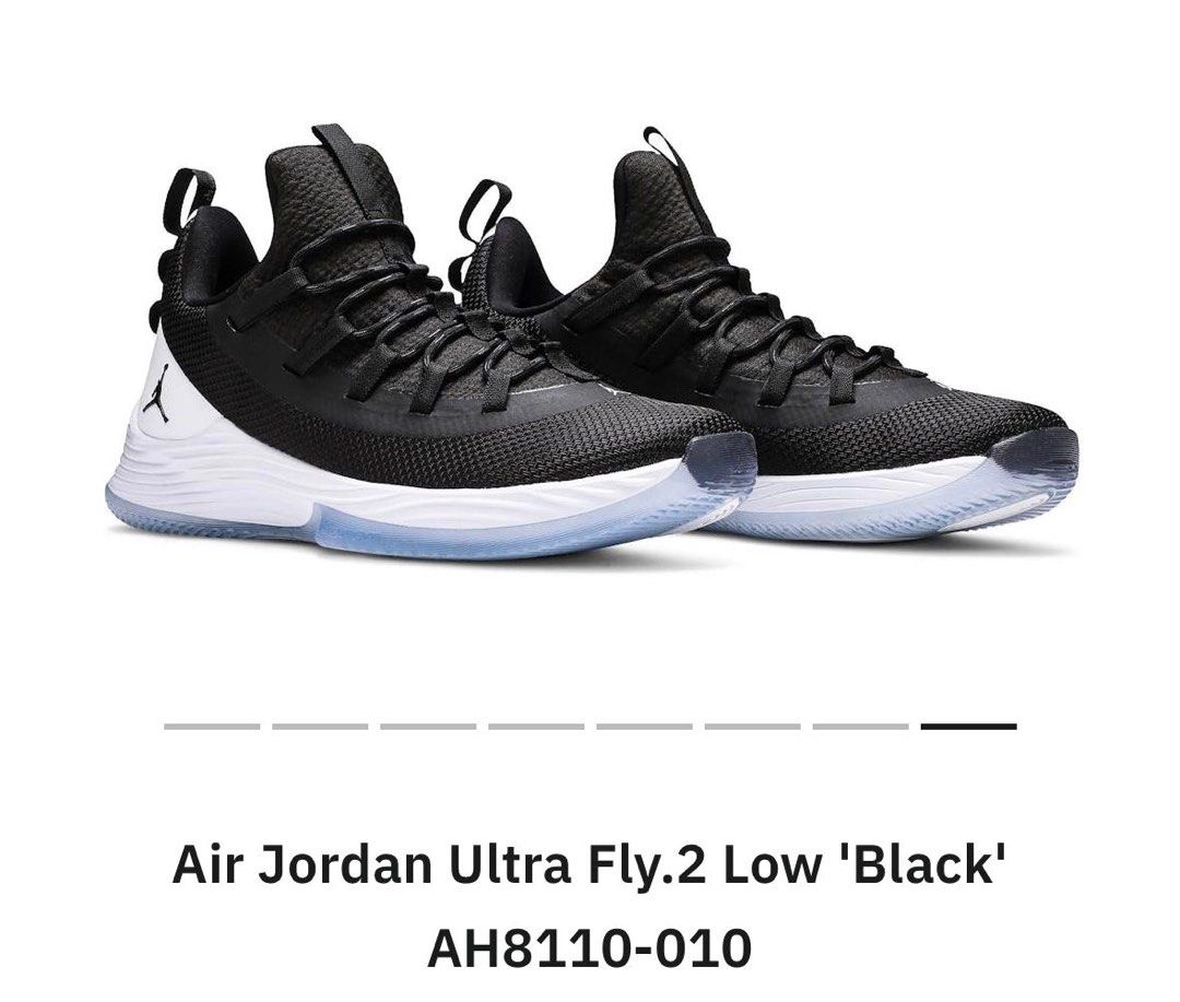 Air Jordan ultra fly.2 low black Men s Fashion Footwear Sneakers on Carousell