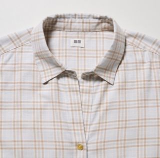BNWT Uniqlo Soft Brushed Checked Long Sleeves Shirt XL