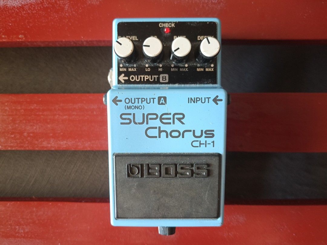 BOSS SUPER Chorus CH-1 Boss CH-1 Super Chorus Guitar Effects Pedal