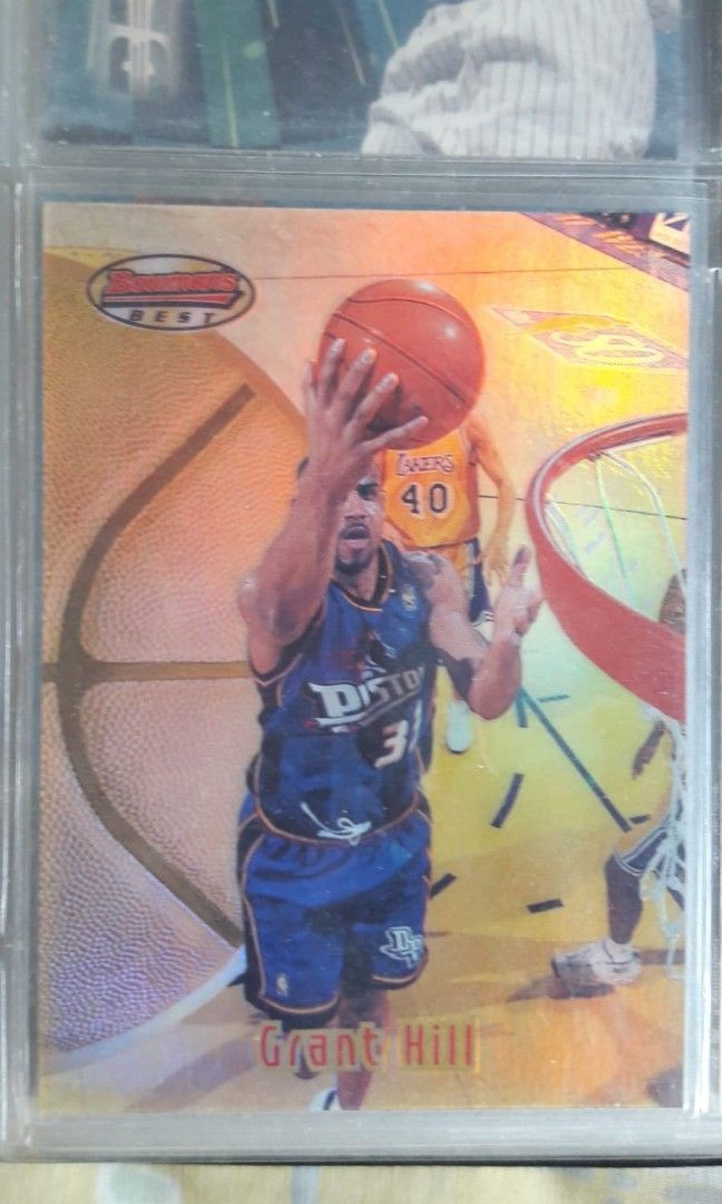Topps Finest Refractor Grant Hill /289 Grant Hill Finest Rookie