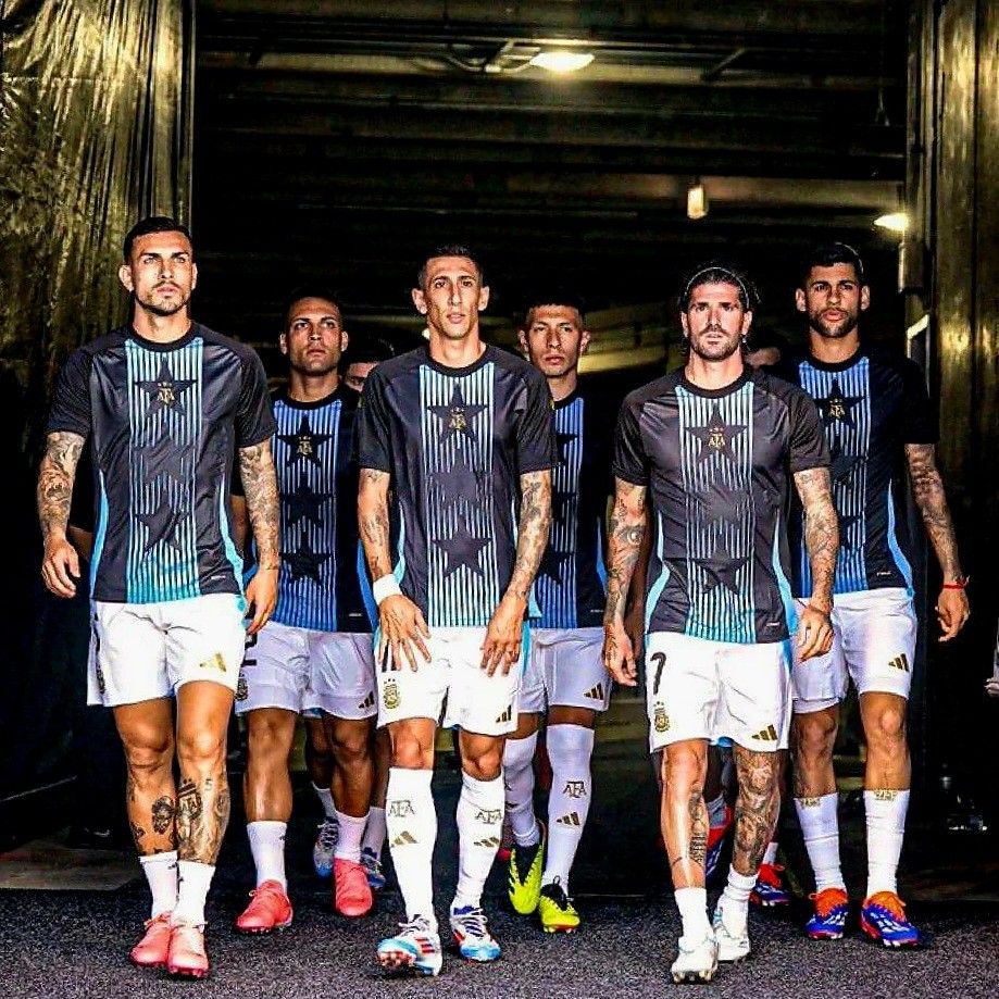 Copa America Argentina Soccer Team Jersey Argentina Pre Match