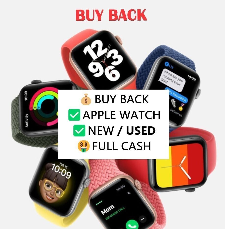 BUY Apple Watch Used New Series SE 5 6 7 8