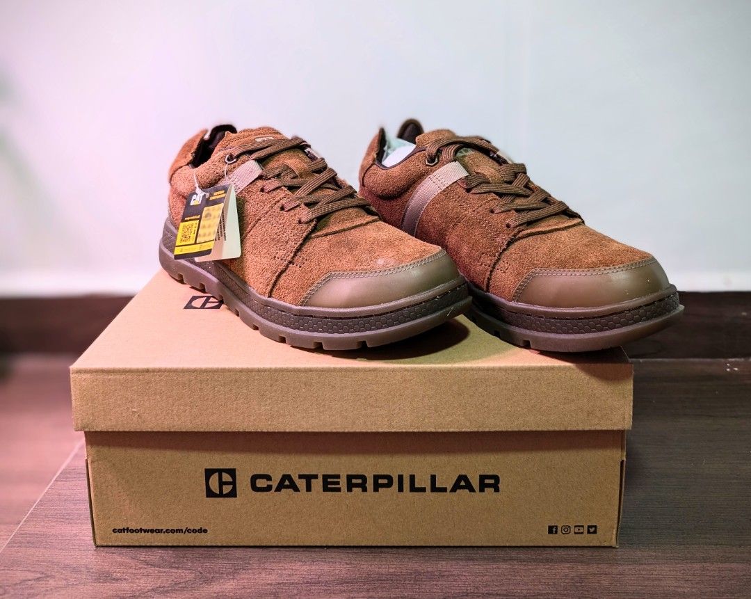 Caterpillar suede shoes sales