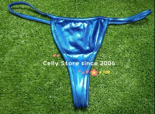 CELLY (M-3XL) Plus Size Rosy Exotic Micro Shiny G String Thongs (CSOH ...