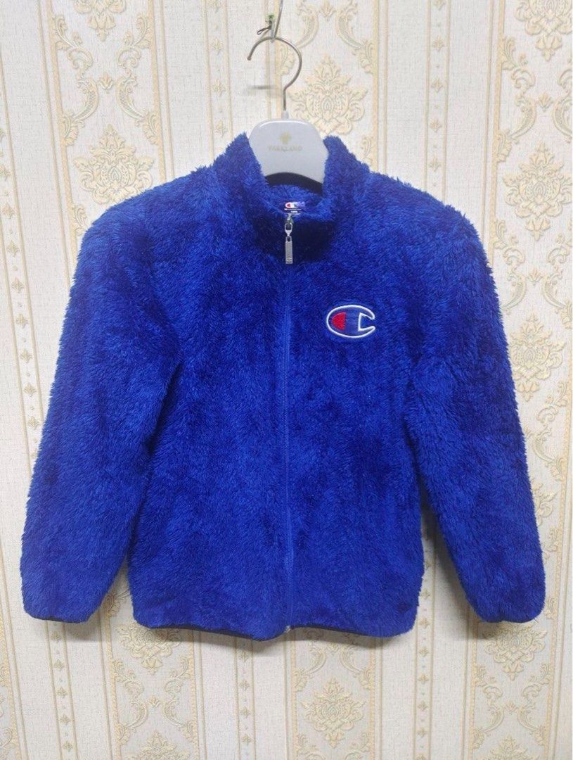 Fluffy champion jacket top