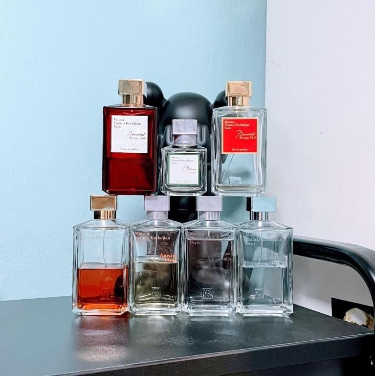 Cheapest Maison Francis Kurkdjian MFK 5ml Decants Celestia Vitae Masculin Pluriel 724 Baccarat Rogue 540 BR540 Extrait Amyris Aqua Universalis