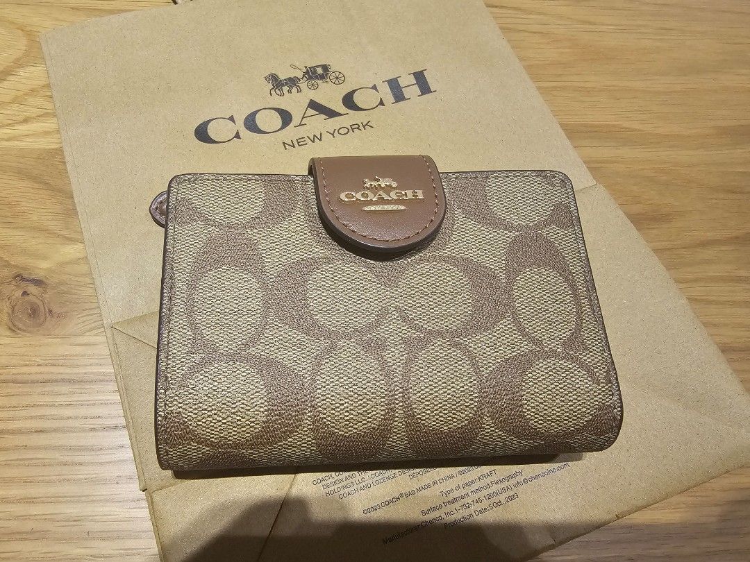 Coach wallet made in china hot sale