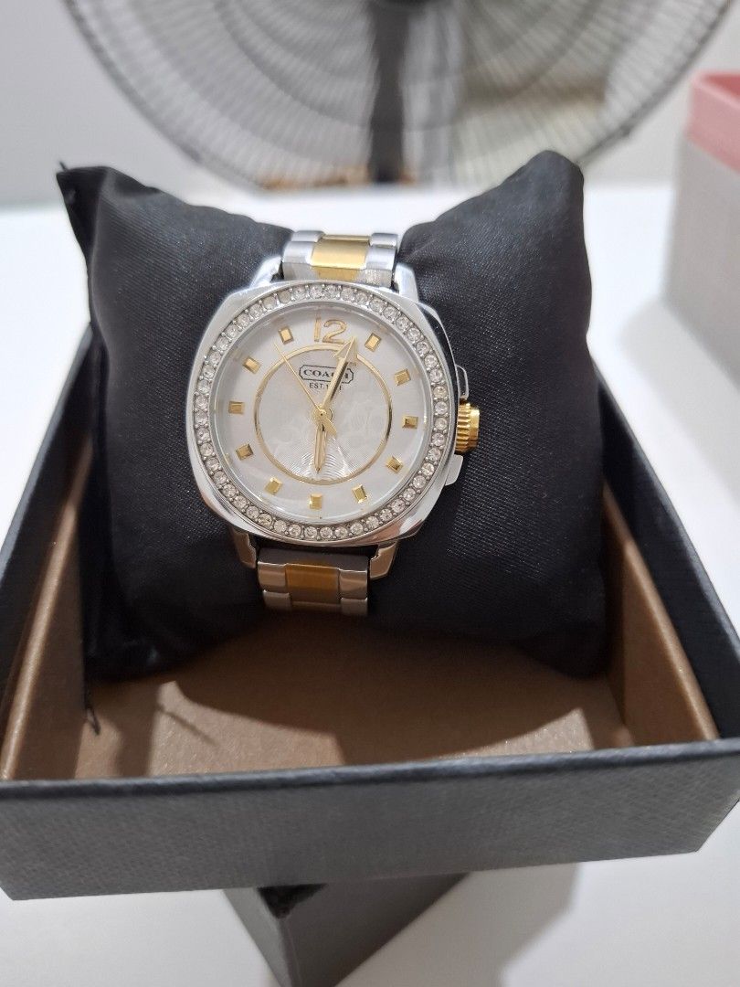 Coach mini boyfriend watch clearance
