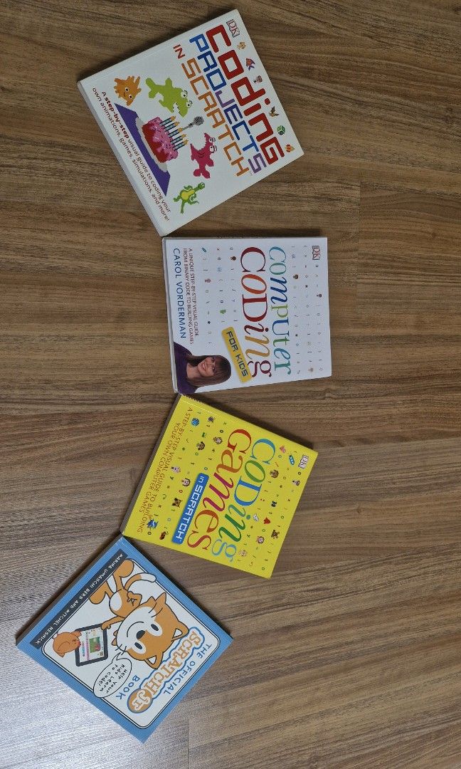 Coding projects for beginner (Category: Children's Books) located in Kuala Lumpur. Submitted by anson2121 (Listing ID 1311548094, Image 1). Description: wanna train your kids in programming / coding? get these coding books for beginner at fraction of the original price!.