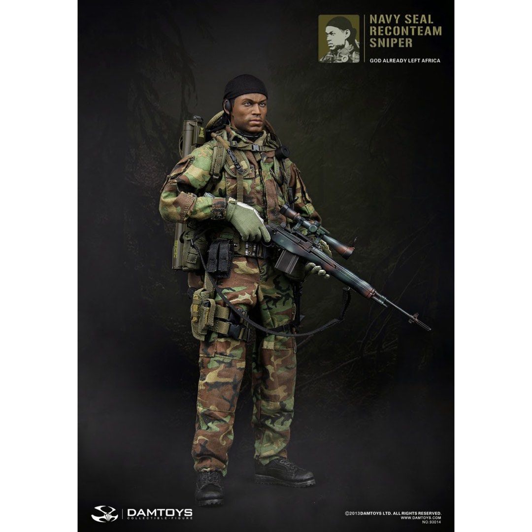Dam Toys 1/6 U.S. Navy SEAL Recon team Sniper military figure