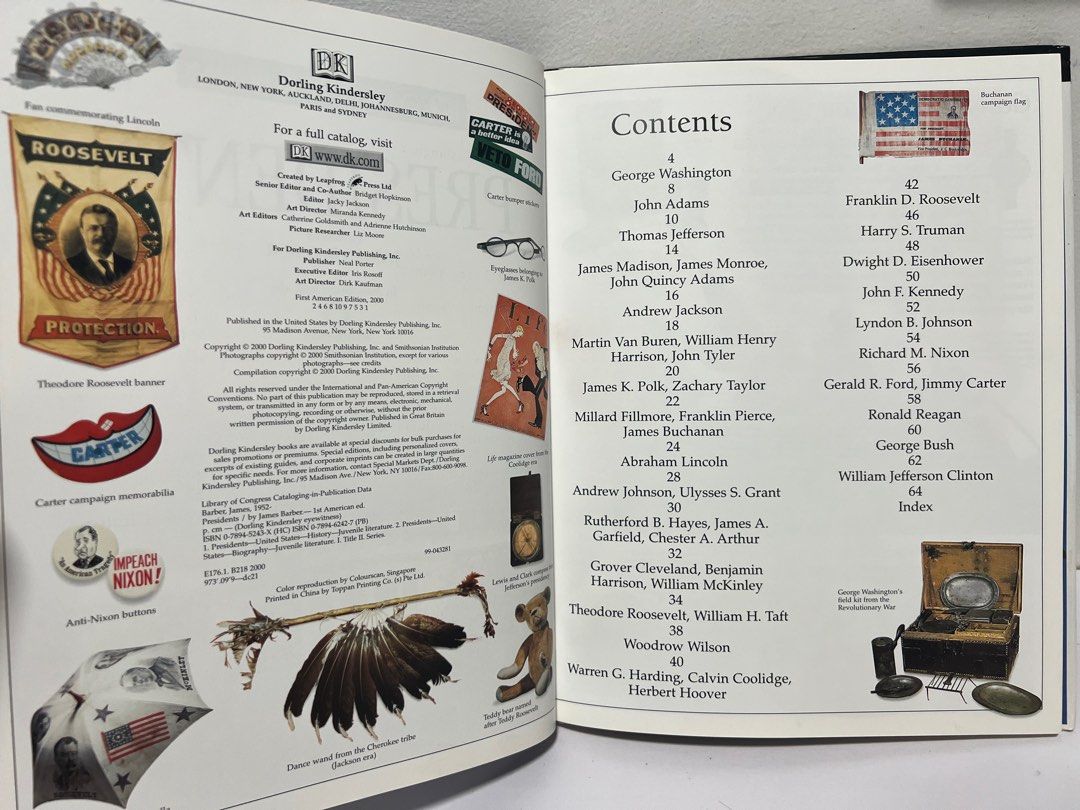 DK Eyewitness Book: Presidents (Category: Textbooks) located in Quezon City. Submitted by sky_bookstore (Listing ID 1311582048, Image 3). Description: Hardcover Book Note: We sell pre-loved books. Some books may have minor flaws, such as shelf wear, creases and other common signs of usage. Location: Sauyo, QC.