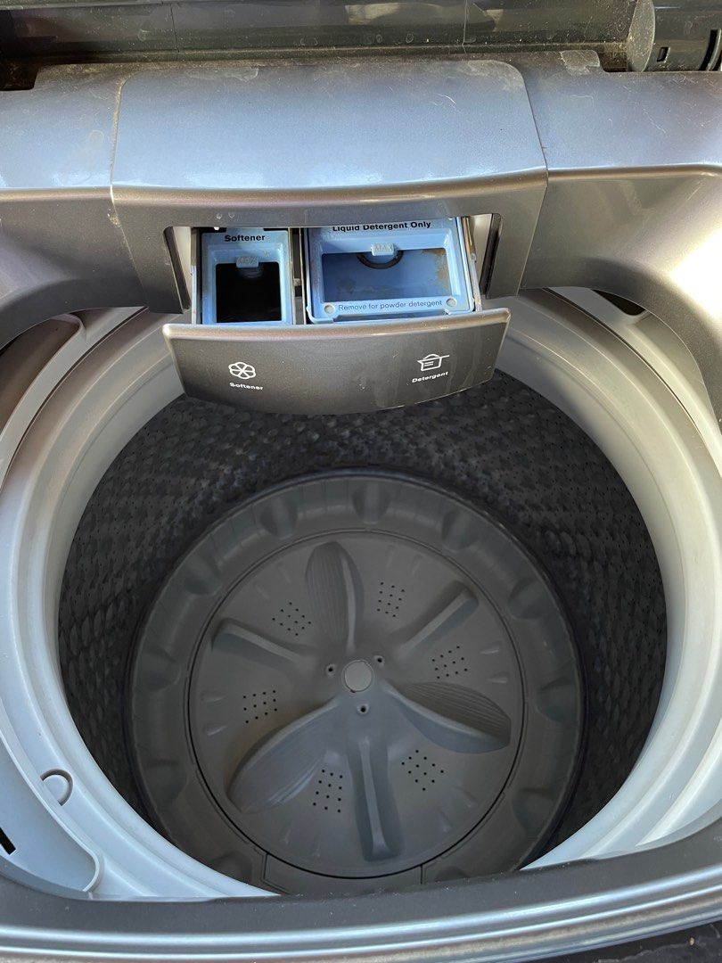 Electrolux Cyclonic Inverter Automatic Washing Machine 10.5kgs (Category: Washing Machines and Dryers) located in Los Banos. Submitted by airese (Listing ID 1311600990, Image 3). Description: Rarely used because we have another one being used. May scratches because of the dogs, but works perfectly fine Replaced hose for drying.