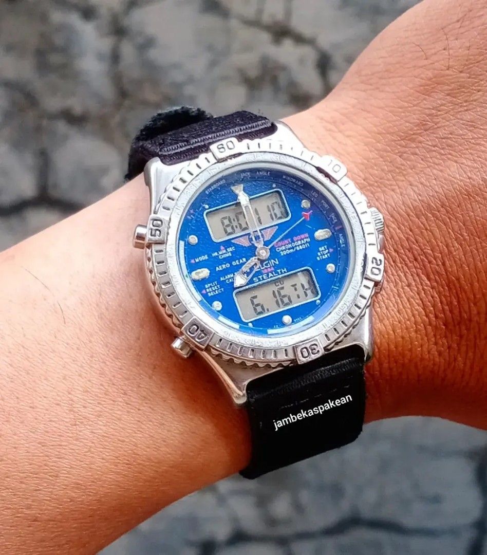 Elgin Stealth FK 995 C Fesyen Pria Jam Tangan di Carousell
