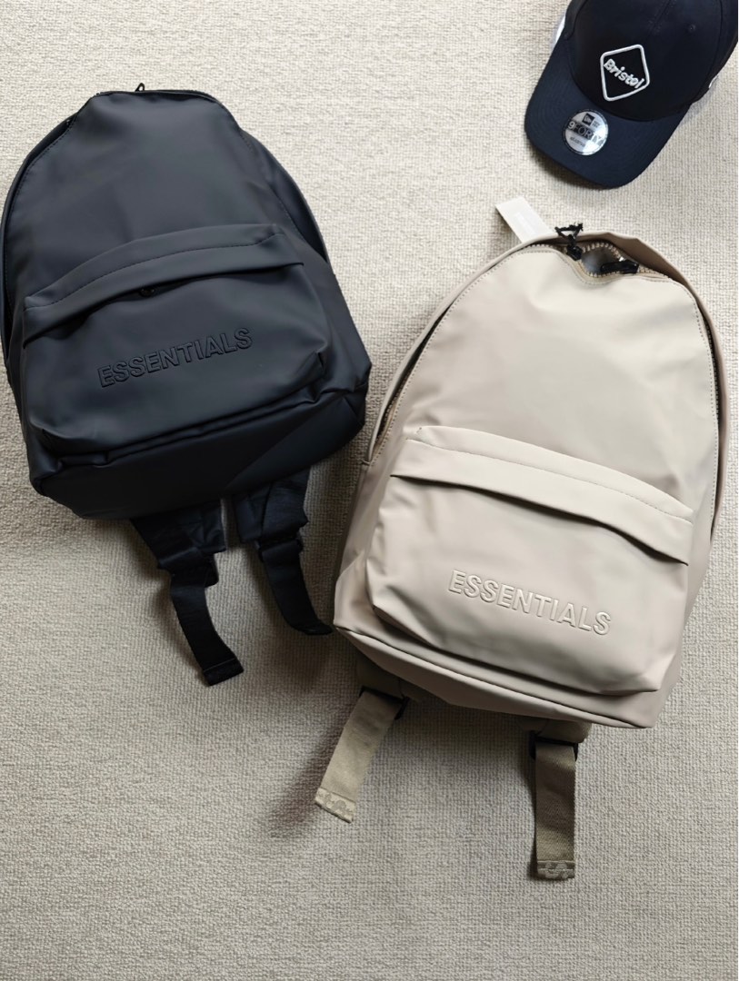 Fog Essentials Backpack Fear Of God Backpack Black Fear Of God Essentials  Waterproof Backpack Black PC Storage