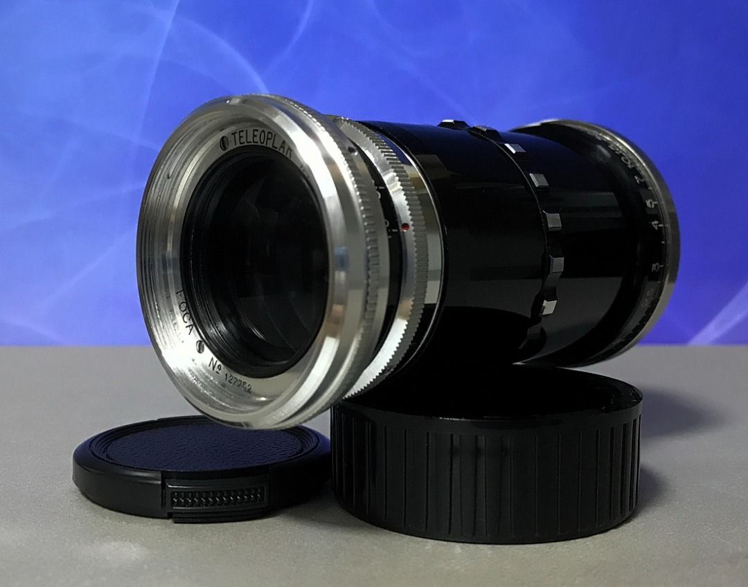 Foca Teleoplar 135mm f4.5 法國黑鐵版鏡頭（已改M mount）, 攝影器材