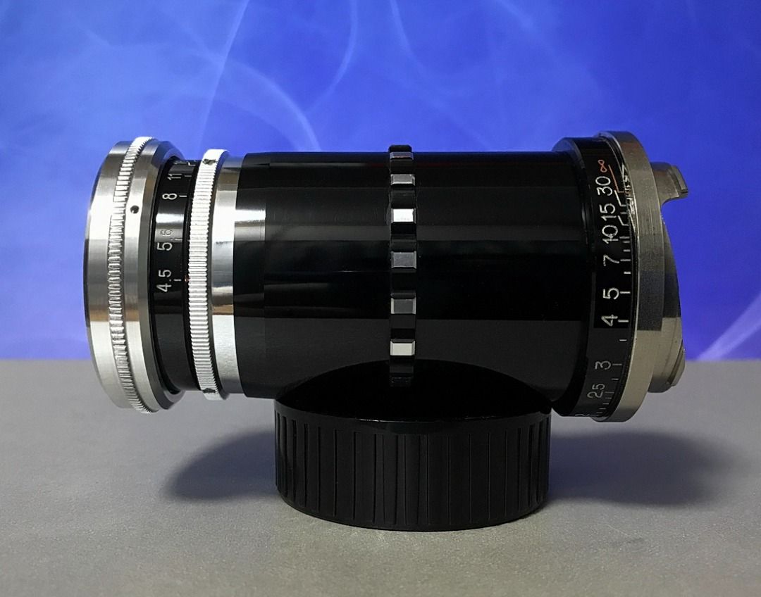 Foca Teleoplar 135mm f4.5 法國黑鐵版鏡頭（已改M mount）, 攝影器材