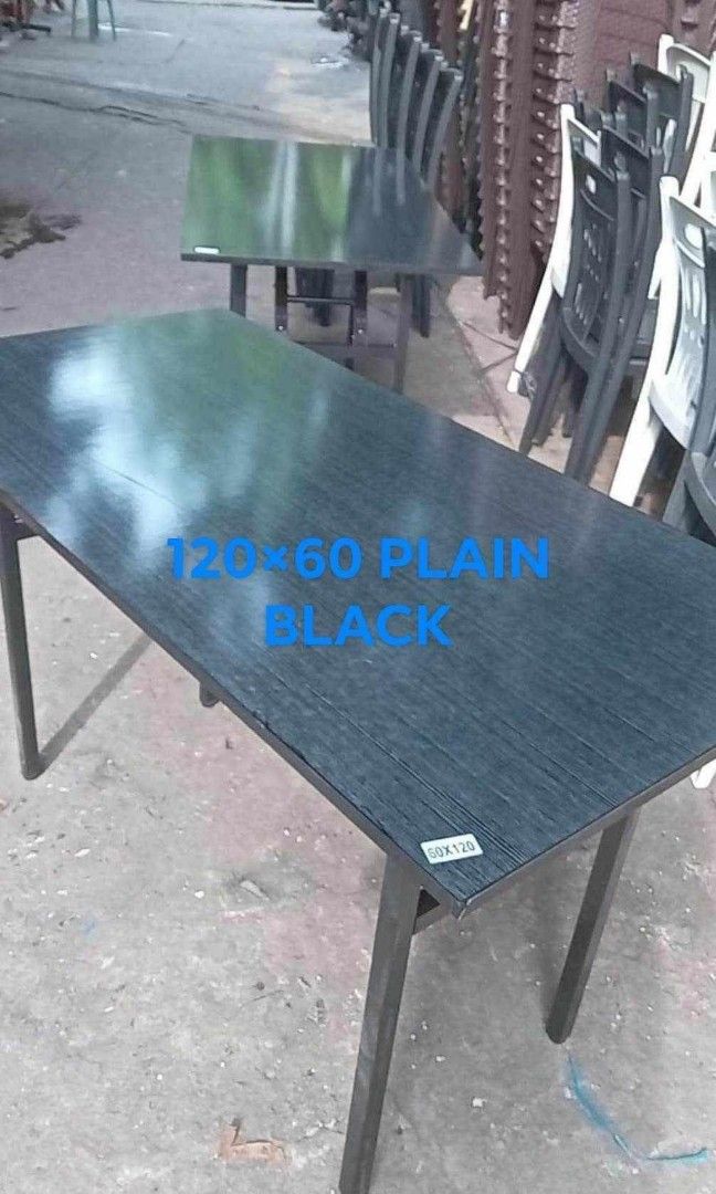 Foldable computer table 🍂🍂🍂 (Category: Tables & Sets) located in Manila. Submitted by katttt214 (Listing ID 1311694691, Image 3). Description: 👏🏻 FOLDABLE COMPUTER TABLE SALE ‼️ sale ‼️ ✅FOLDABLE TABLE ✅DINING TABLE ✅COMPUTER/STUDY TABLE ✅ CAMPING TABLE ON HAND BRAND NEW ALL ARE AVAILABLE COD OR GCASH.