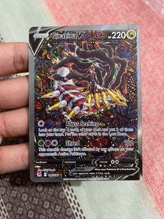 Giratina V Alt Art SR Pokemon Card 111/100 S11 Lost Abyss, Hobbies