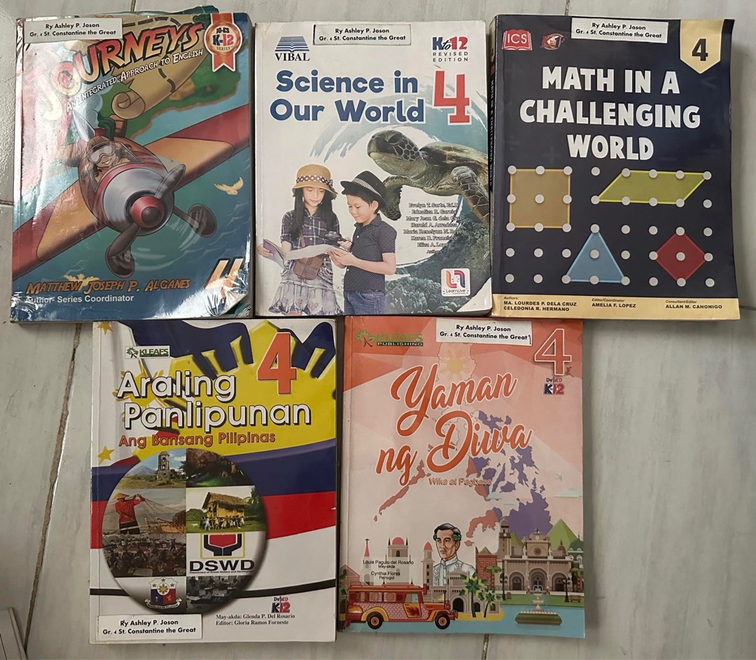 Grade 4, Hobbies & Toys, Books & Magazines, Textbooks on Carousell