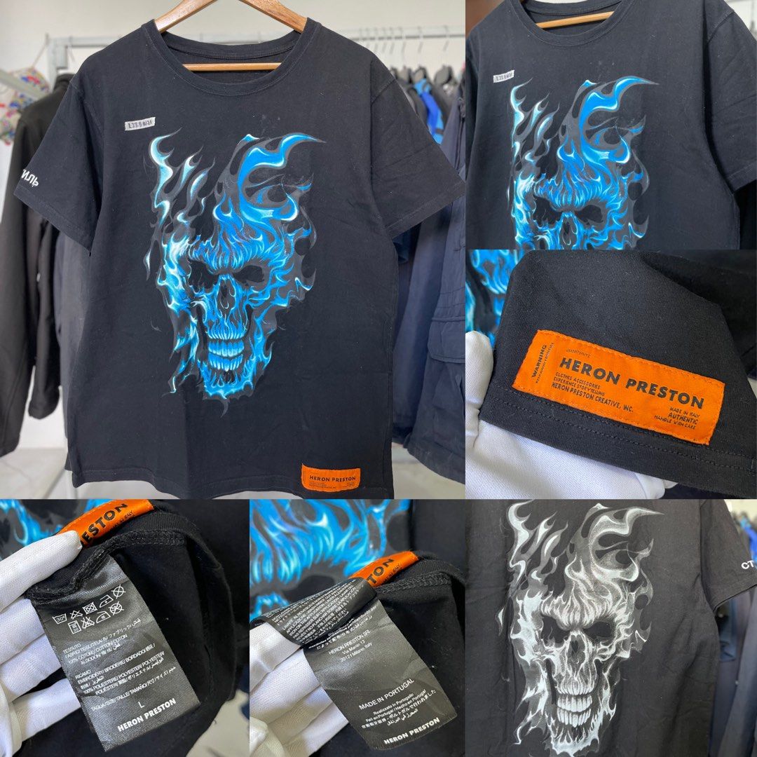 Heron preston skull store