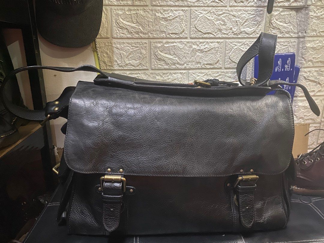Herringbone camera bag top
