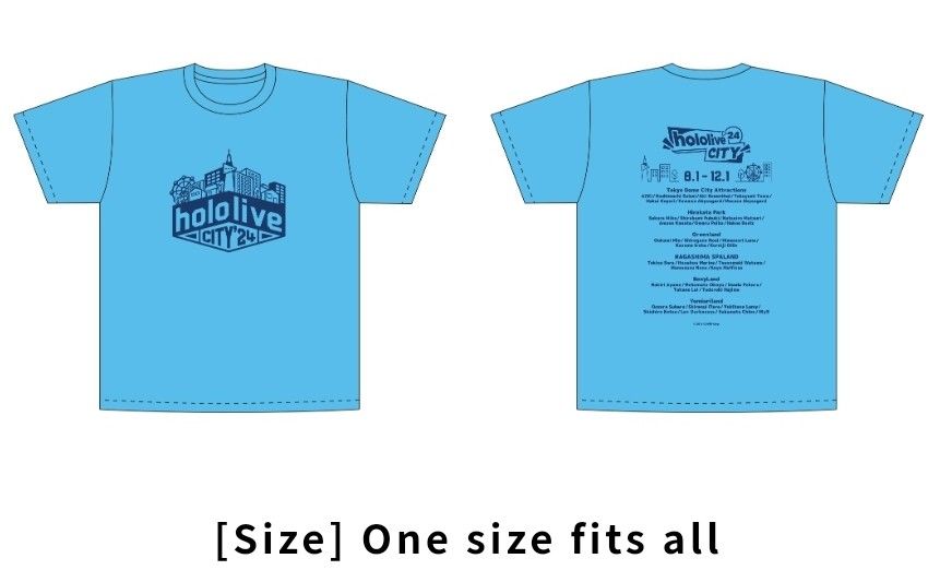 [Hololive] Hololive City 2024 Official Goods (Pre-Order) Suisei Azki ...