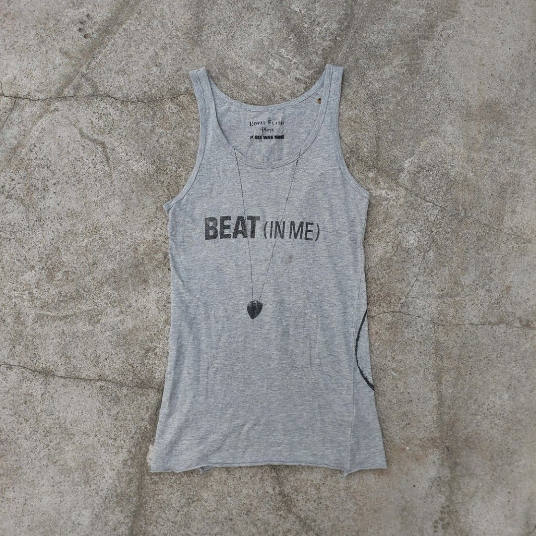 If six was nine grunge tank top｜トップス