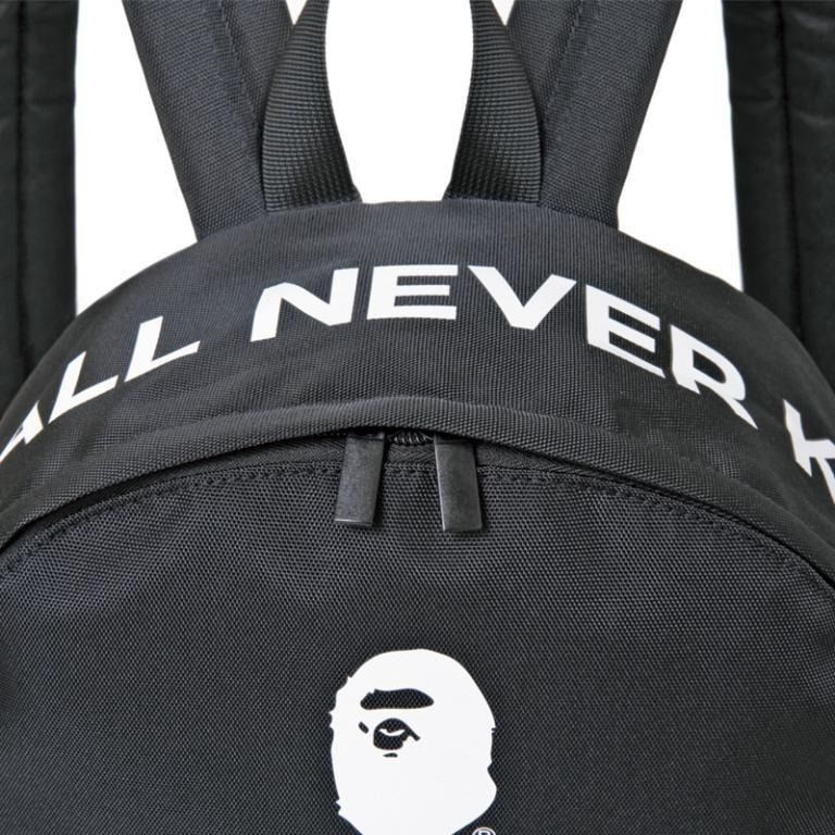 Instock A Bathing Ape Bape APE HEAD Backpack Haversack Black 2019 Jap Magazine GWP ASC3311 FREE Post