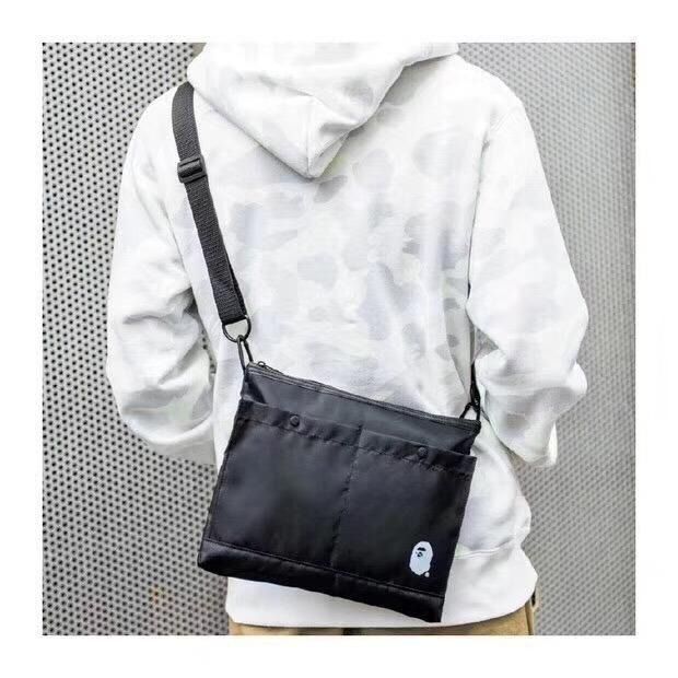 Bape shoulder bag black cheap