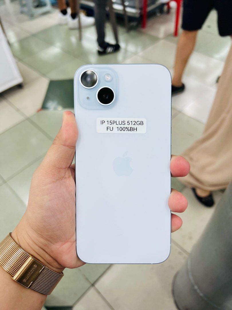 Iphone 15 Plus 512gb 100% batt FU NTC (Category: iPhone 15 Series) located in San Juan City. Submitted by javedsgadgetshop (Listing ID 1311697613, Image 1). Description: OPEN FOR INSTALLMENT VIA CREDIT CARD/GGIVES/SPAY/BILLEASE & SWAP/TRADE-IN! WE BUY AND SELL ( ANYKINDS OF UNIT BINIBILI PO NAMIN)! PTPA : Padelete po f bawal Read ❗️Onhand ‼️ Iphone 15+ •512gb •NTC Variant •100% batt health •Factory Unlock •95% Smoothness •No hidden issue | No Rep