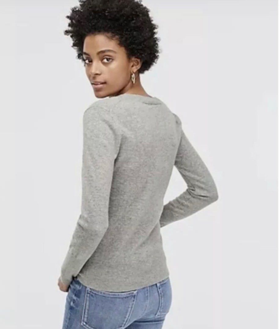 J Crew V Neck Cashmere Sweater Women s Fashion Tops Longsleeves on Carousell